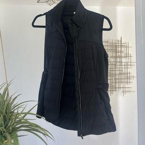Lululemon Black Fitted Vest